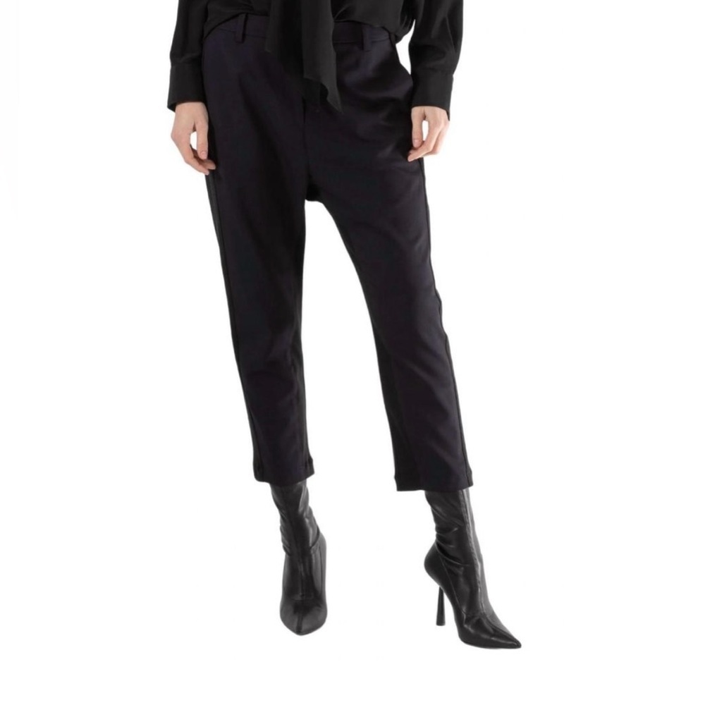 TWP Gwen Stretch Wool Ankle Pants Navy Blue Womens 8